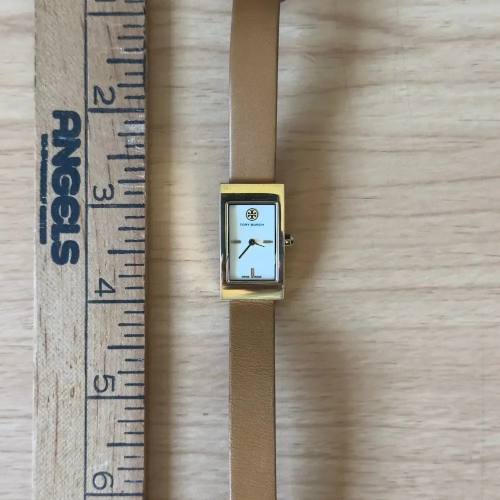 Tory Burch Buddy Signature Double Wrap Watch TRB2007